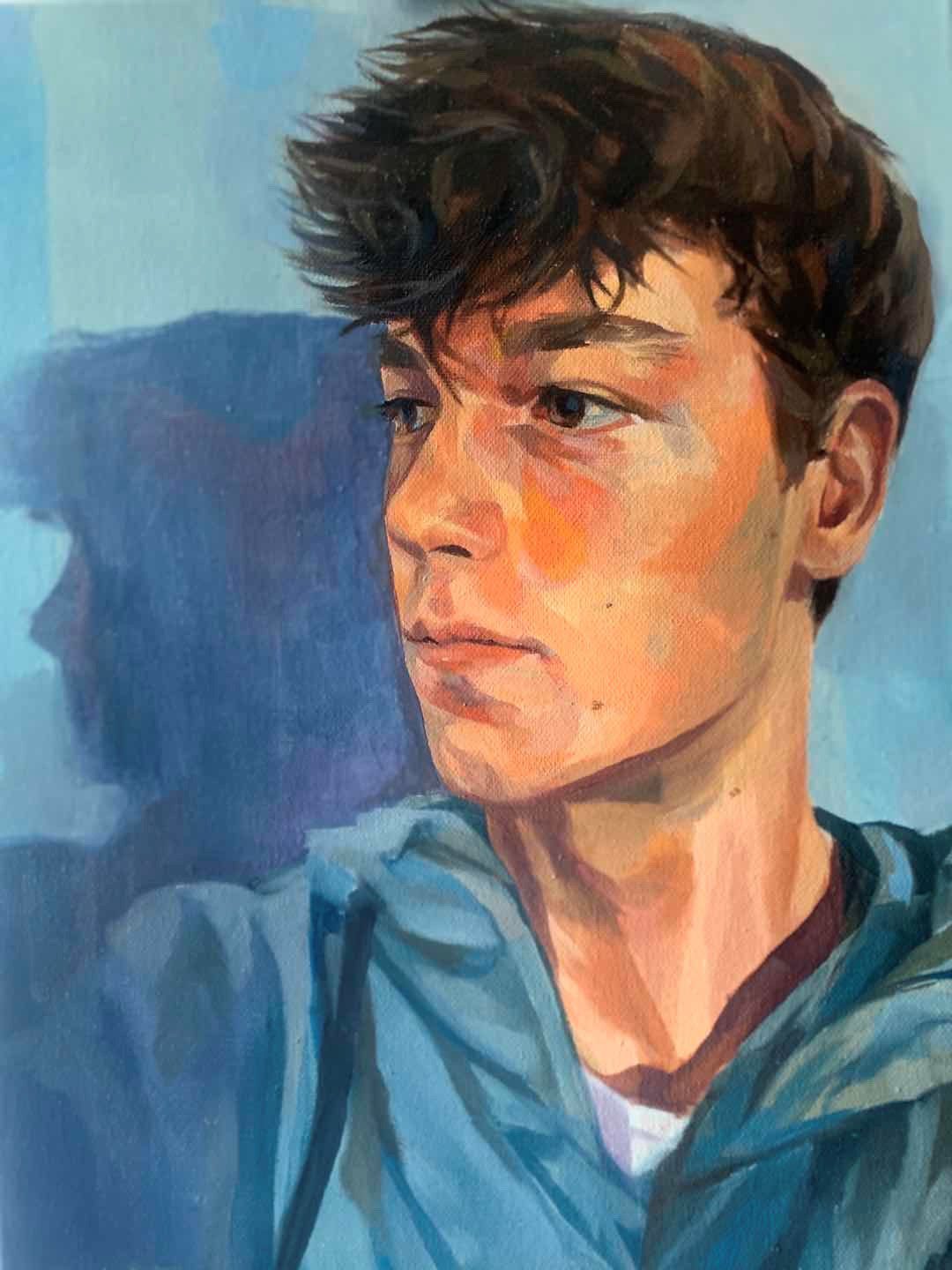 The Boy In Boy by Rachel Chen - Texaco Art Comp 2020