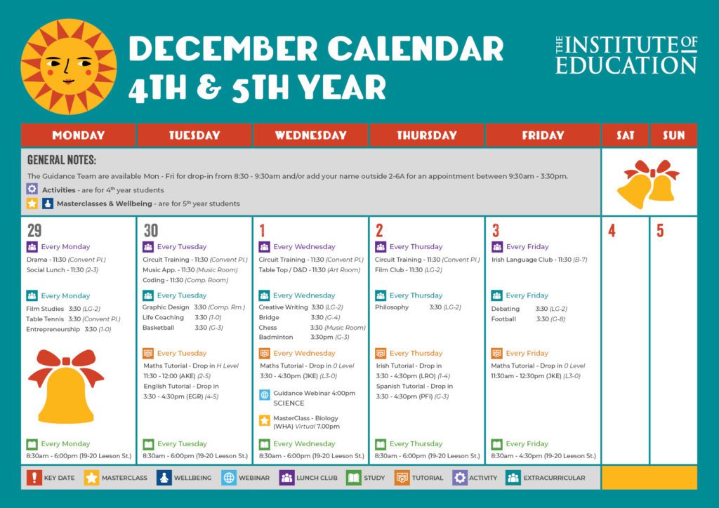monthly-calendar-december-4th-&-5th-year