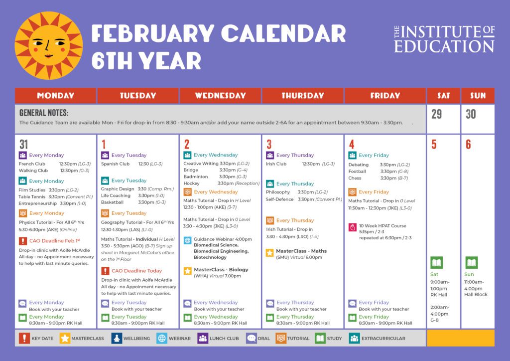 monthly-calendar-february-6th-year