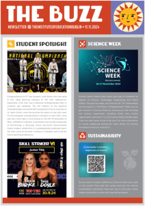 The Buzz Weekly Newsletter Week 1 Page 1