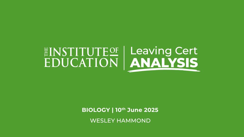 Leaving Certificate Biology (H) Review
