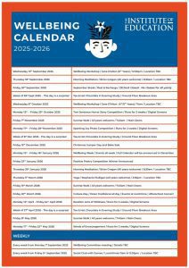Wellbeing Calendar 2025/26