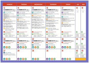 April Monthly Calendar 6th Year Page 2