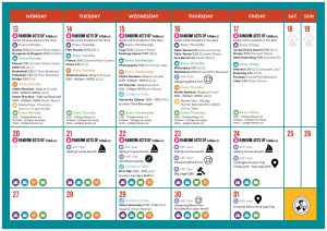 April Monthly Calendar 4th & 5th Year Page 2