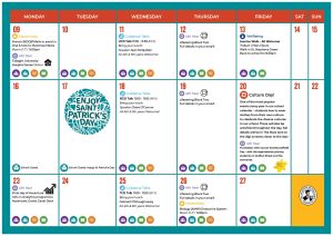 March Monthly Calendar 2026 4th & 5th Year Page 2