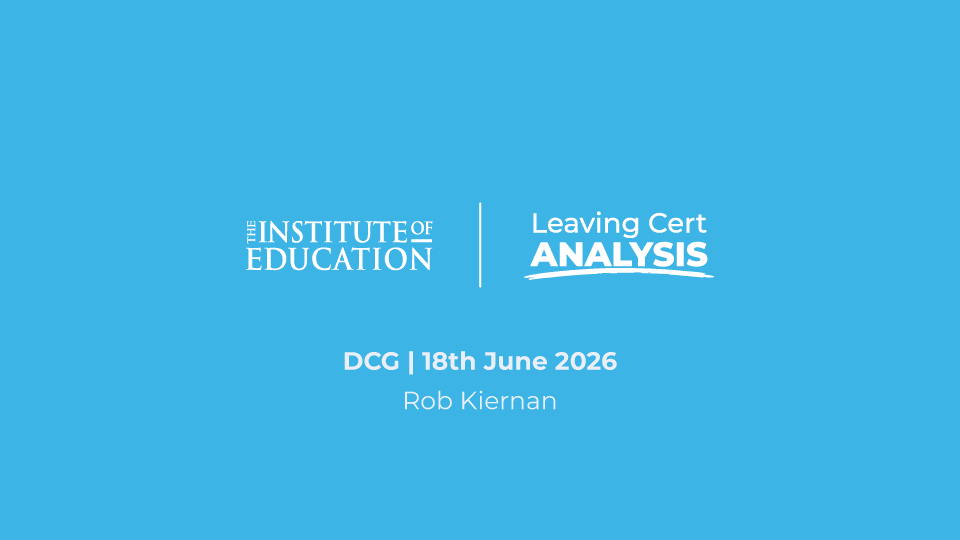 Design and Communication Graphics (H) Leaving Cert Analysis